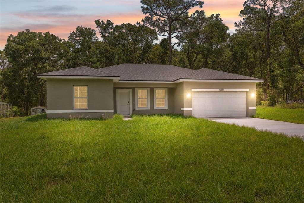 Attached, Backyard, Exterior, Facade, Ranch