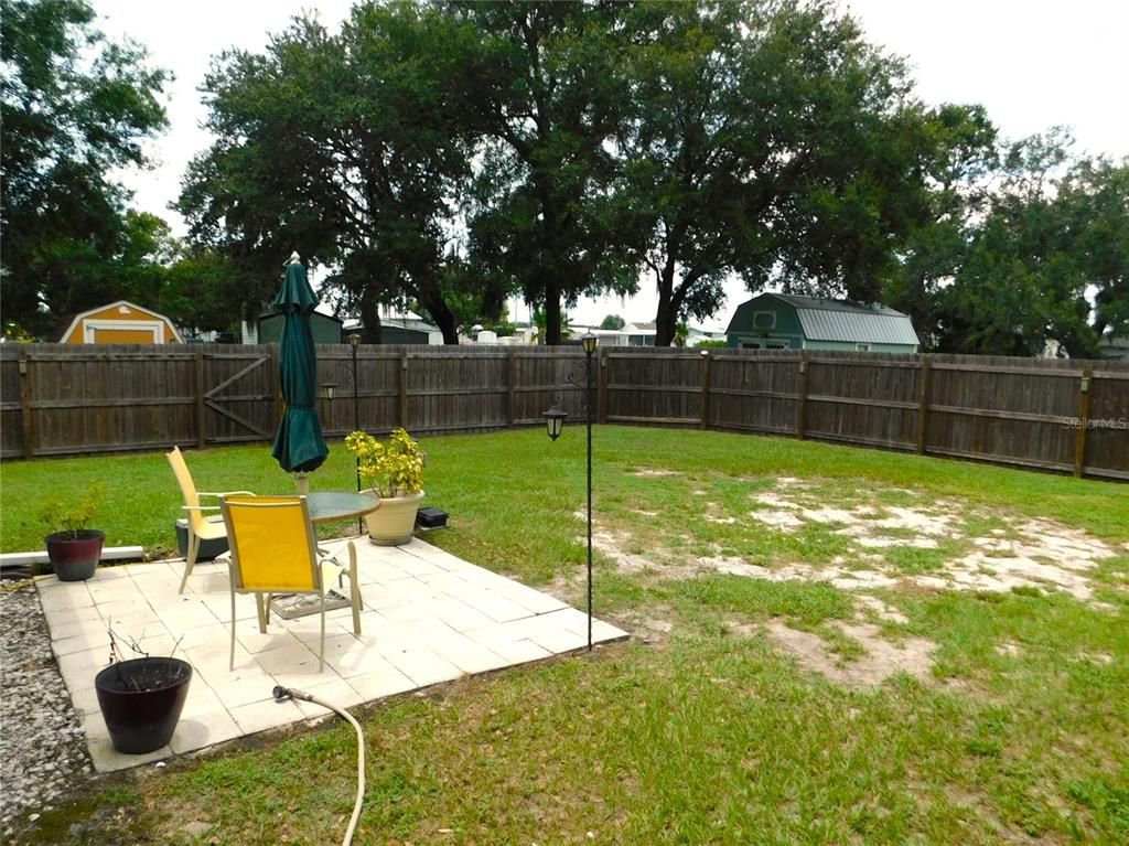 Backyard, Exterior