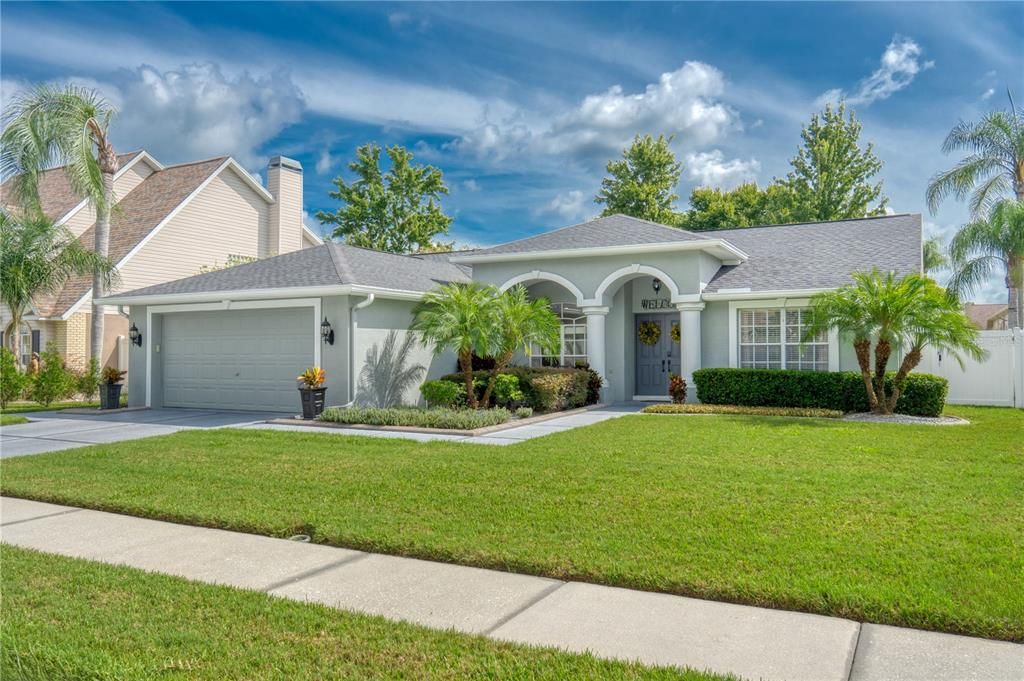 Attached, Backyard, Exterior, Facade, Ranch