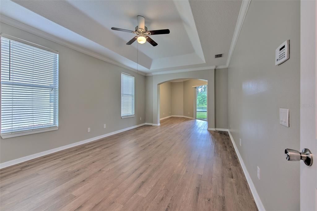 Empty room, Interior, Wood Texture Flooring