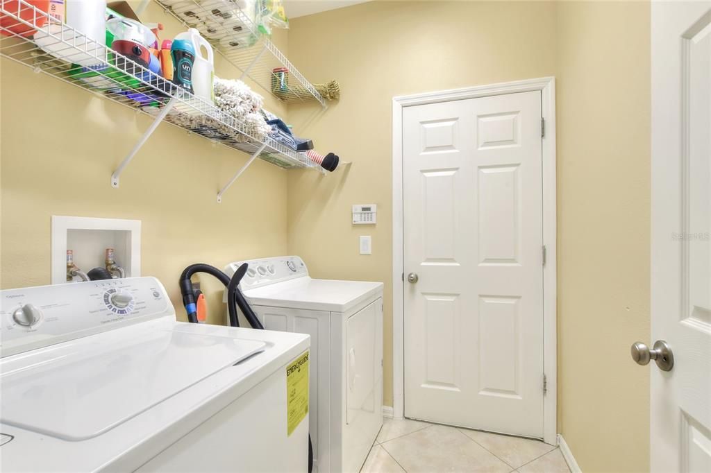 Interior, Washer