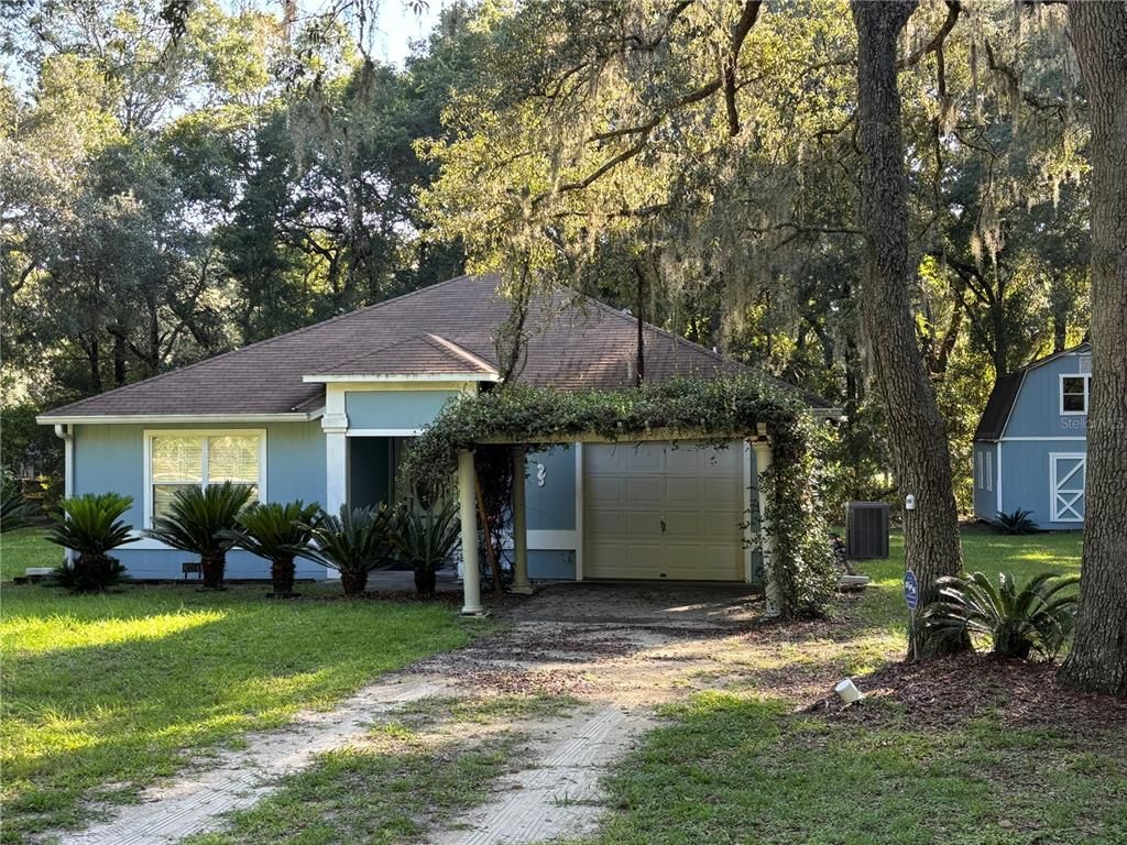 Attached, Backyard, Exterior, Facade, Ranch