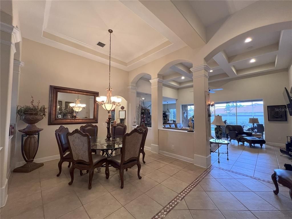 Chandelier, Dining room, Interior, Living room, Pendant Lights, Recessed Lighting, Water