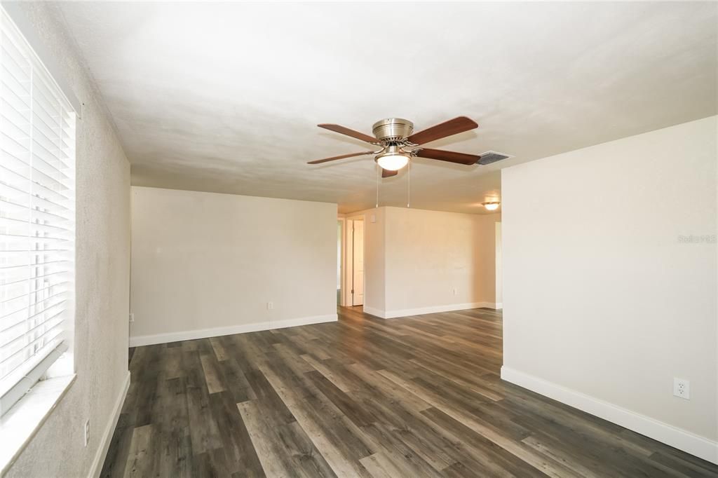 Empty room, Interior, Wood Texture Flooring