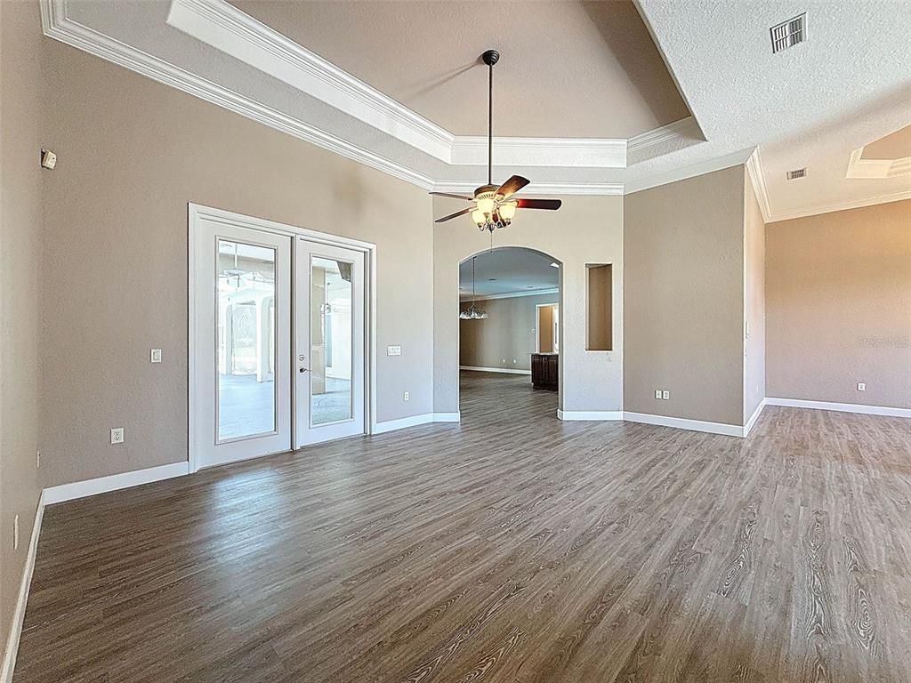 Empty room, Interior, Wood Texture Flooring