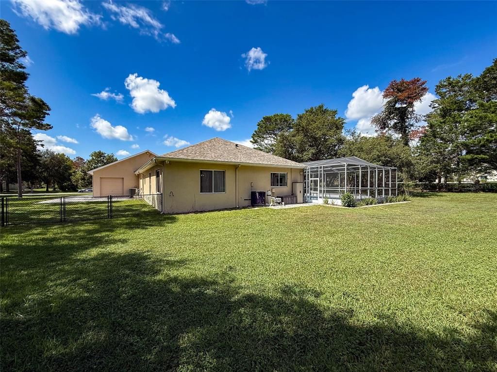 Backyard, Exterior