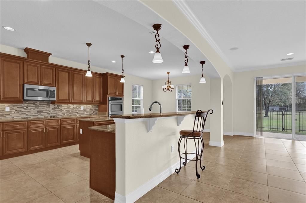 Interior, Kitchen, Pendant Lights, Recessed Lighting