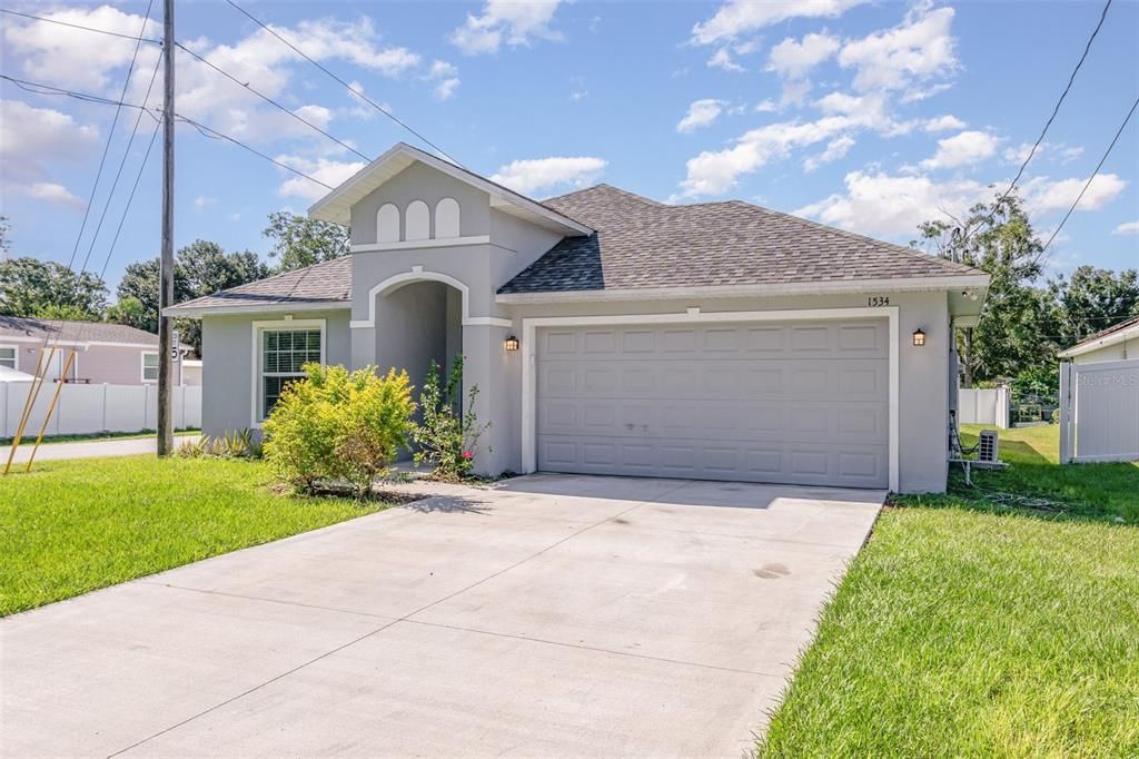 Attached, Backyard, Exterior, Facade, Ranch