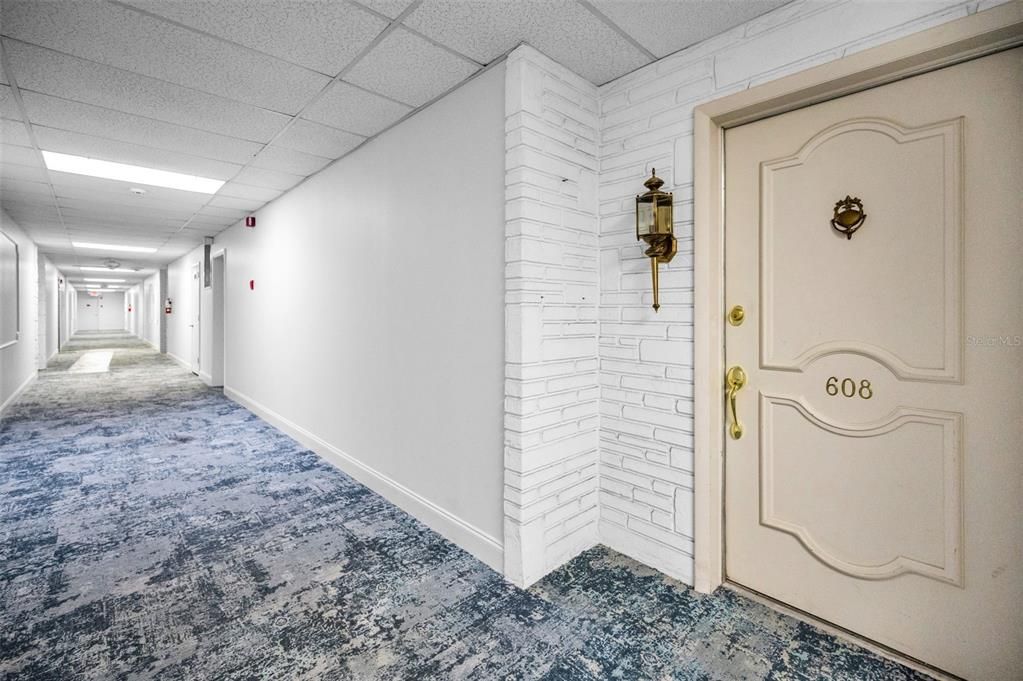 Interior, Recessed Lighting, Stone Walls