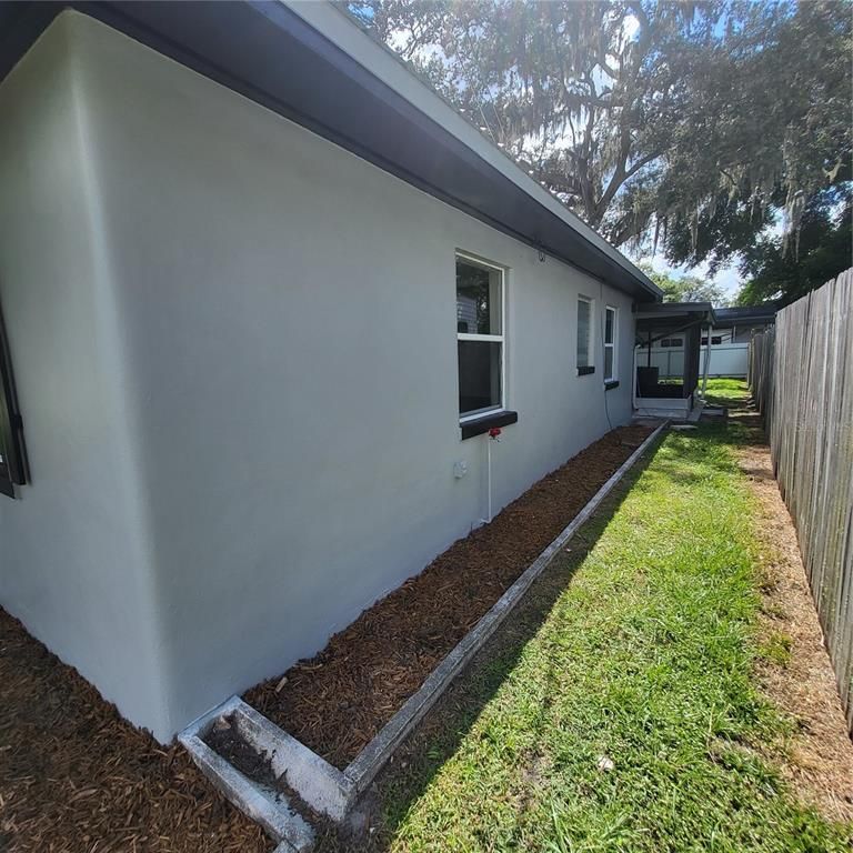 Backyard, Exterior