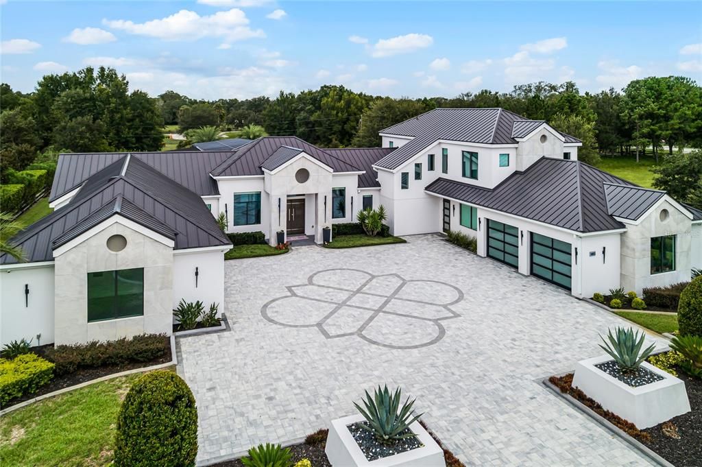 Attached, Detached Garage, Exterior, Facade, Farmhouse
