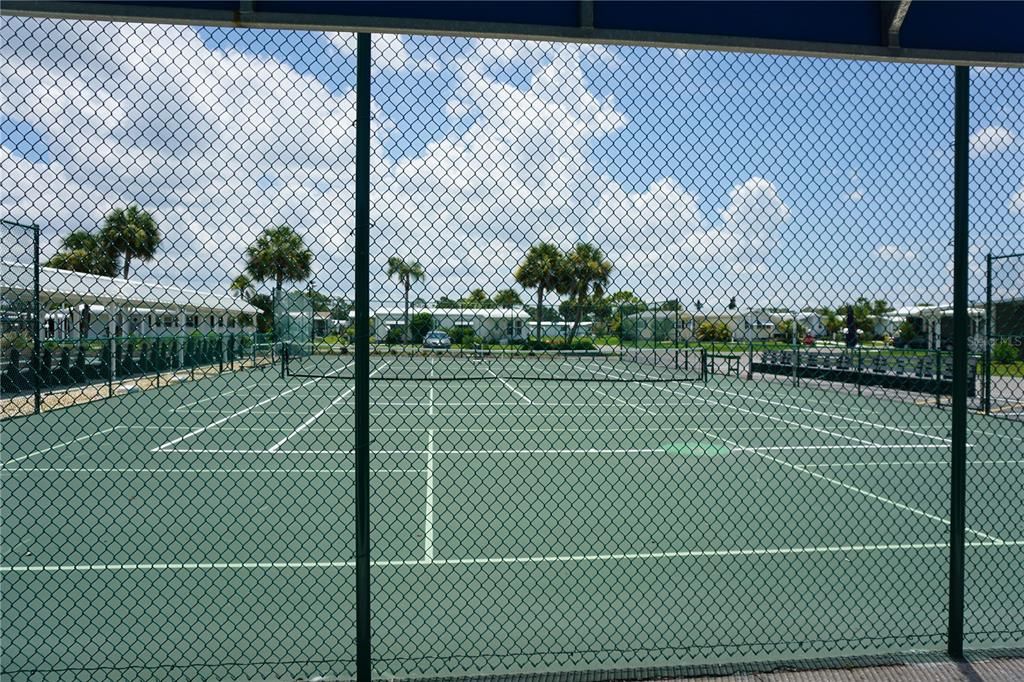Exterior, Tennis Courts
