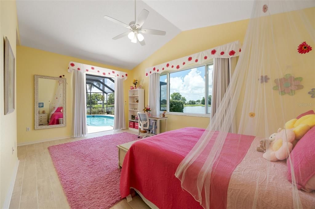Bedroom, Interior, Water, Wood Texture Flooring