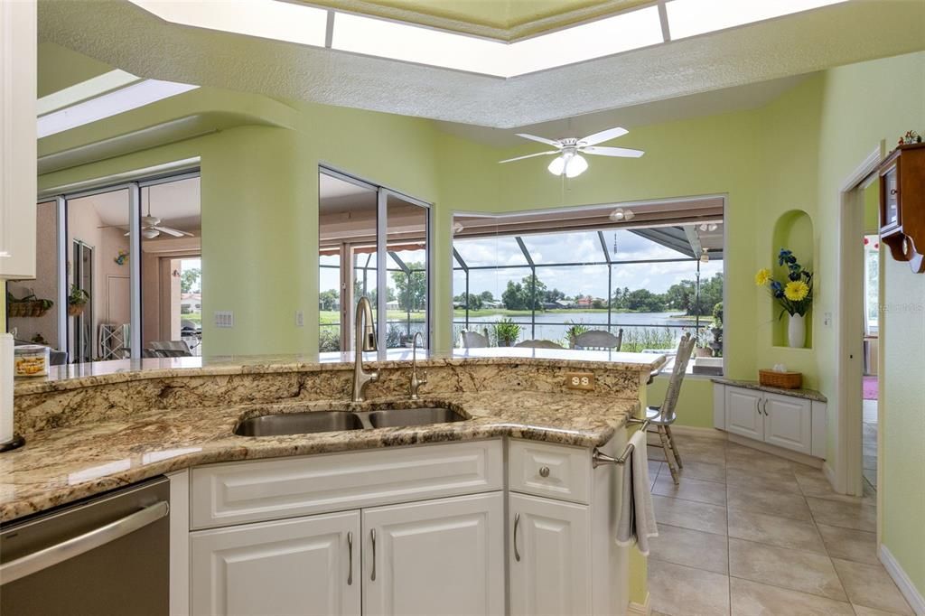 Dining room, Glass Ceilings, Interior, Kitchen, Sun Room, Water