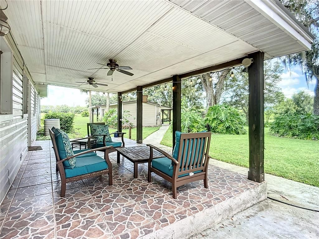 Backyard, Exterior
