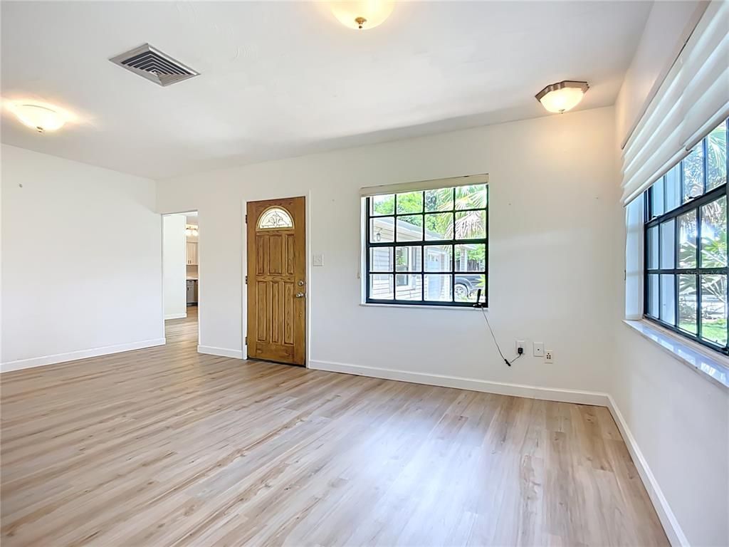 Empty room, Interior, Wood Texture Flooring