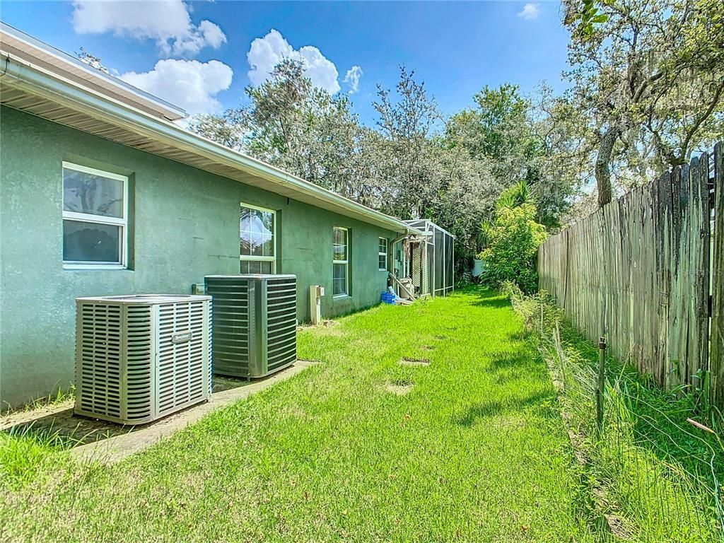 Backyard, Exterior