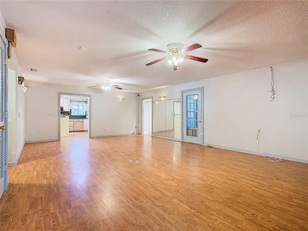 Empty room, Interior, Wood Texture Flooring