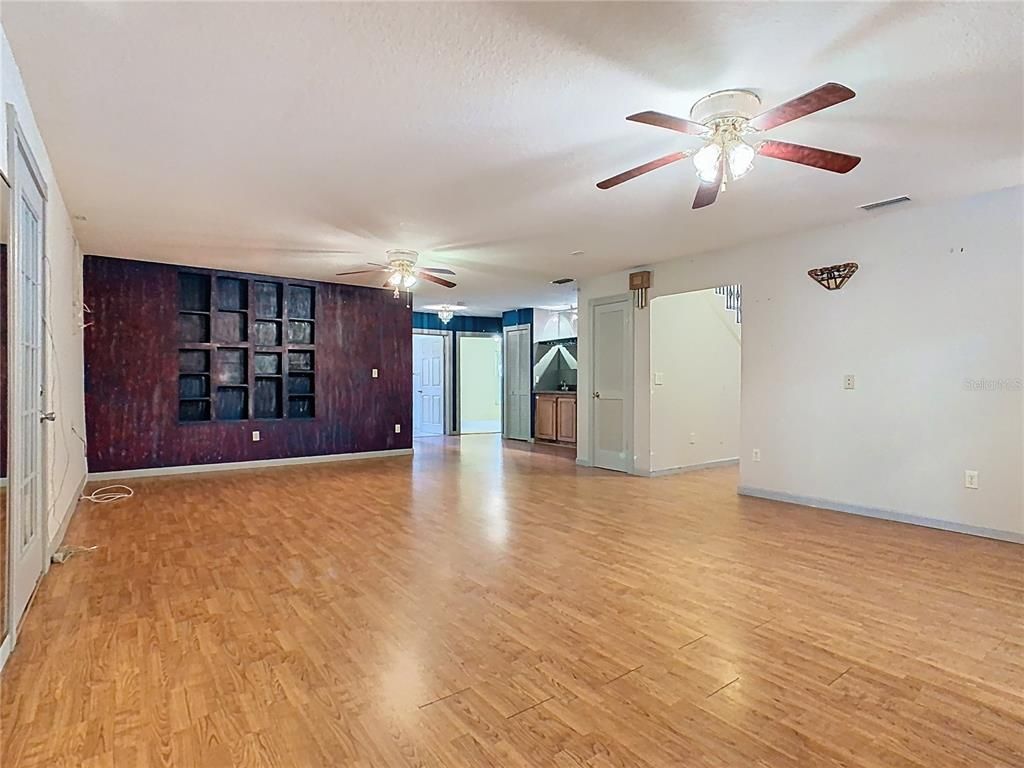 Empty room, Interior, Wood Texture Flooring