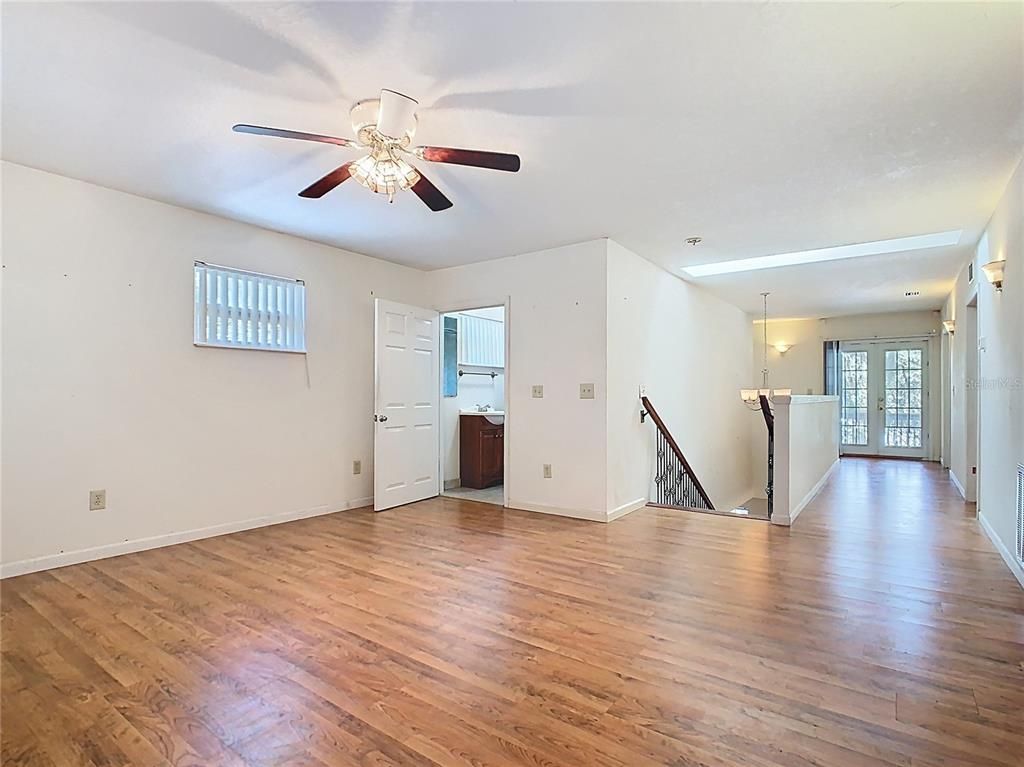 Empty room, Interior, Wood Texture Flooring