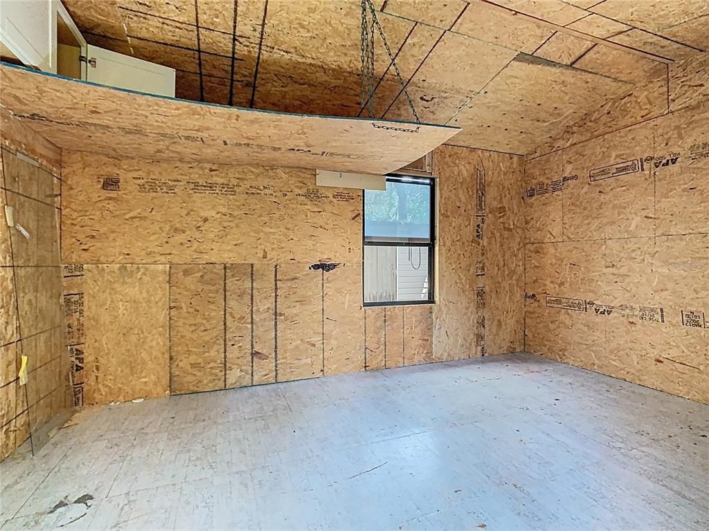 Empty room, Interior, Wooden Walls