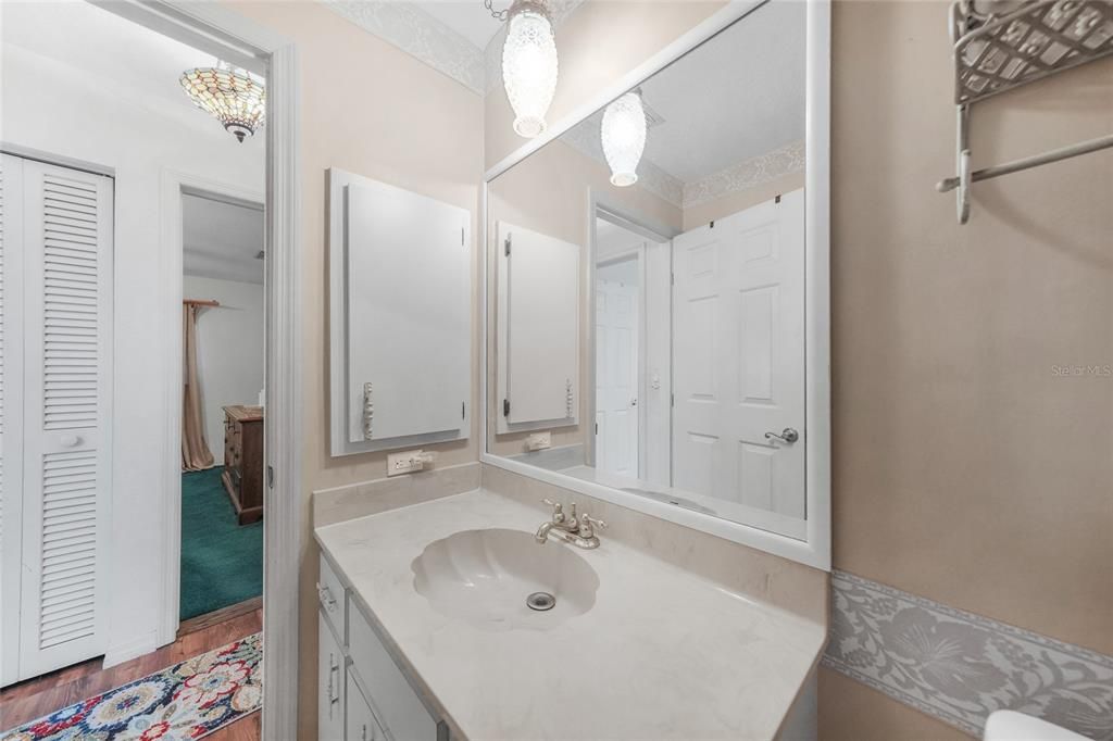 Bathroom, Interior, Wood Texture Flooring