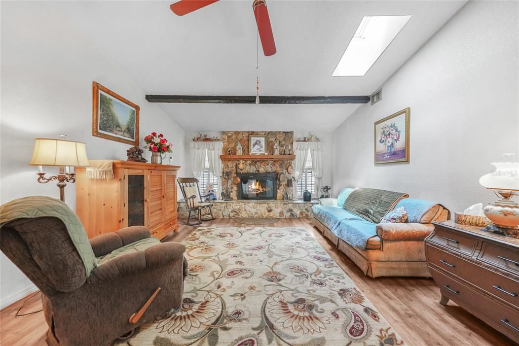 Fireplace, Interior, Living room, Wood Texture Flooring