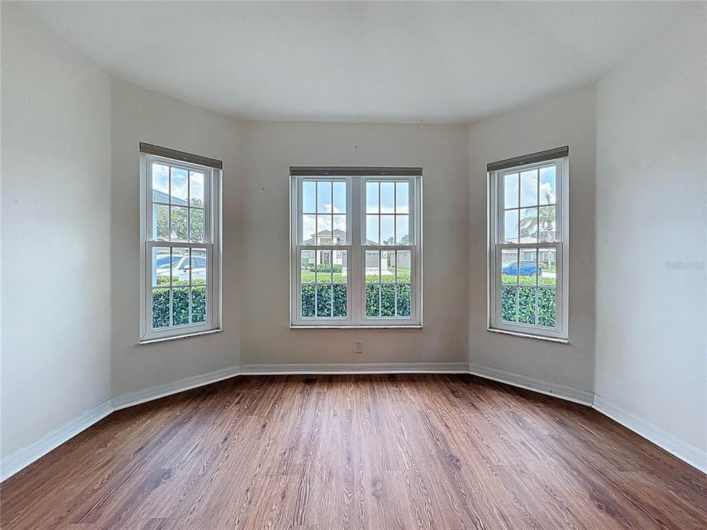 Empty room, Interior, Wood Texture Flooring