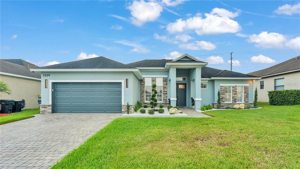 Attached, Backyard, Exterior, Facade, Ranch