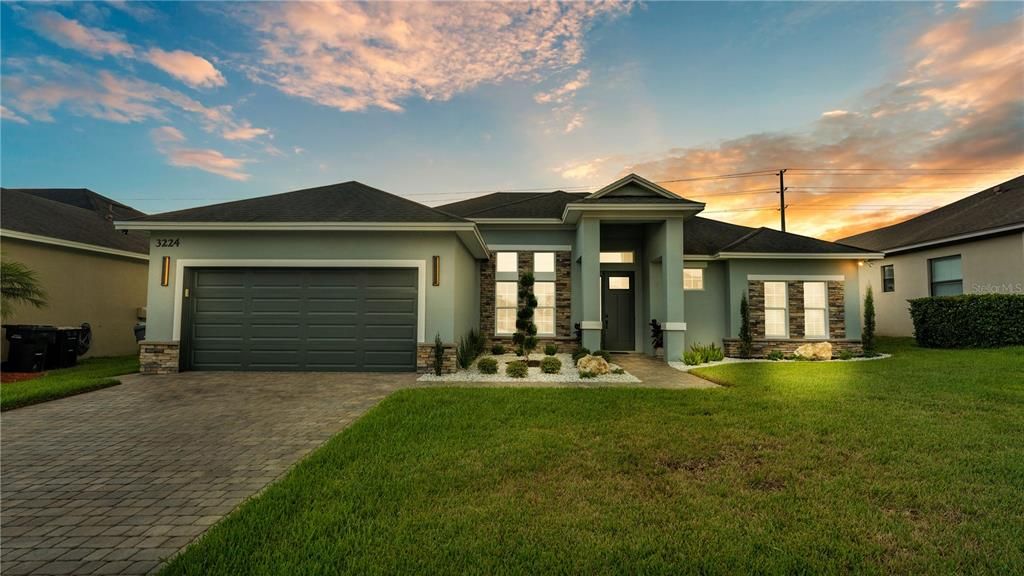 Attached, Backyard, Exterior, Facade, Ranch