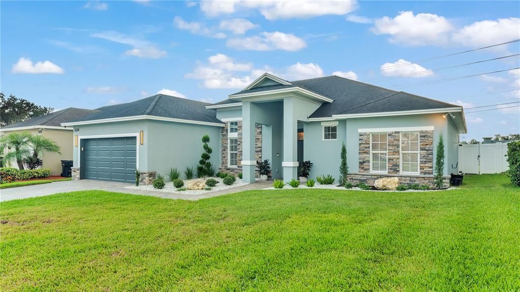 Attached, Backyard, Exterior, Facade, Ranch