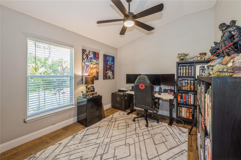 Home Office, Interior, Wood Texture Flooring