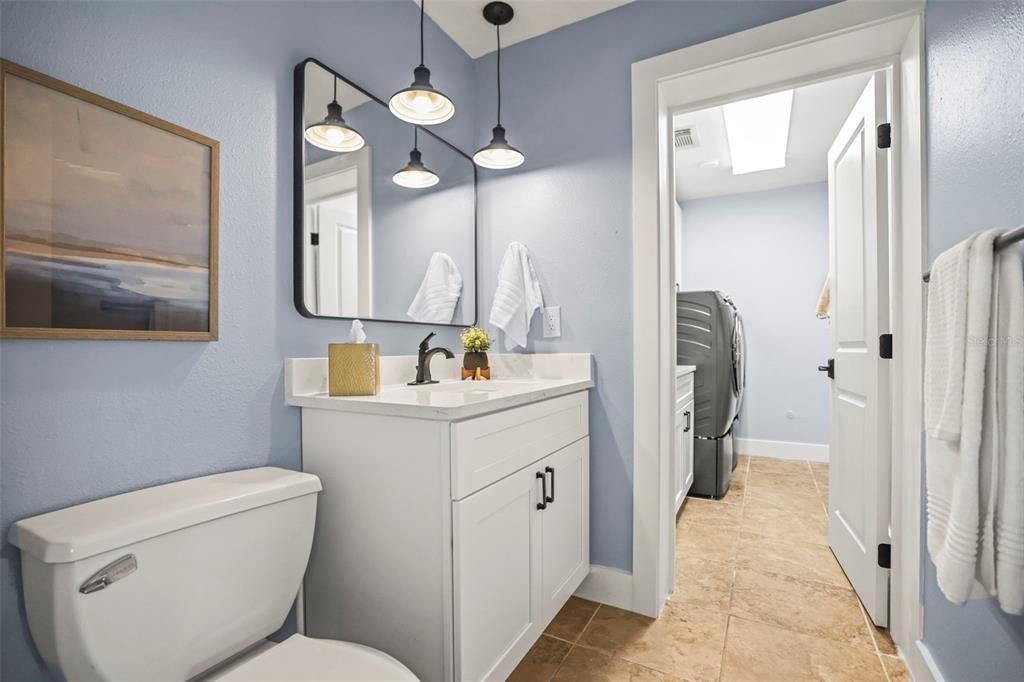 Bathroom, Interior, Pendant Lights