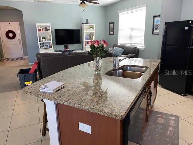 Interior, Kitchen, Living room