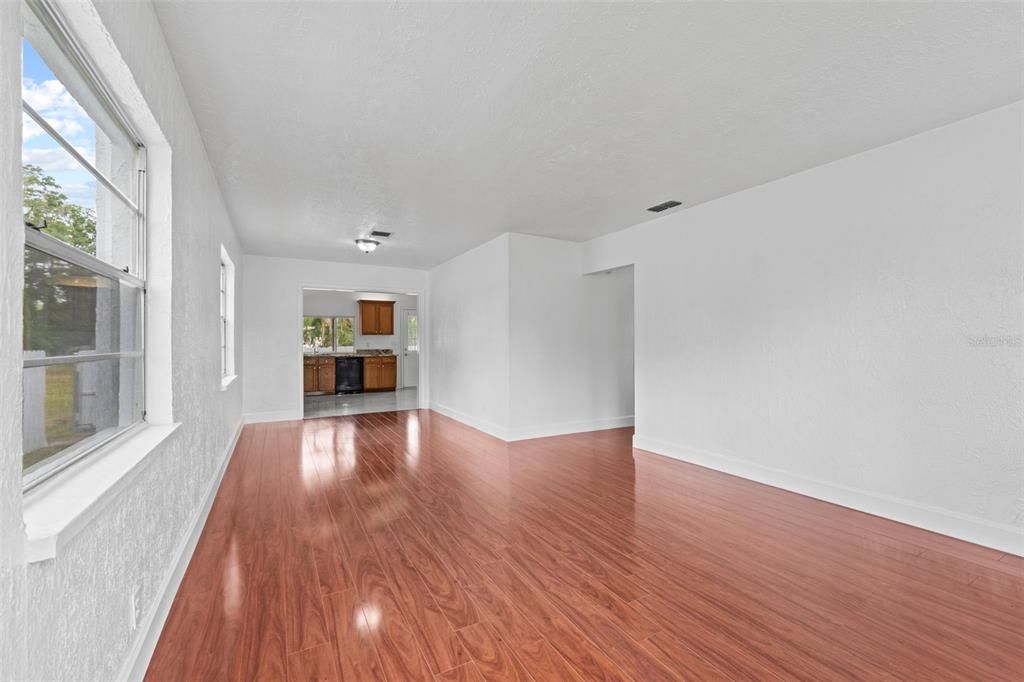 Empty room, Interior, Wood Texture Flooring