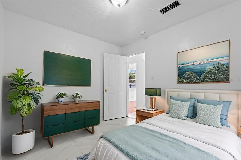 Bedroom, Interior, Marble