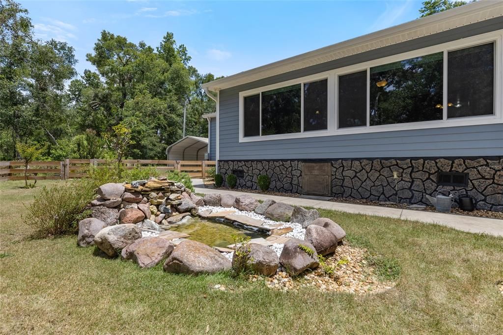 Backyard, Exterior