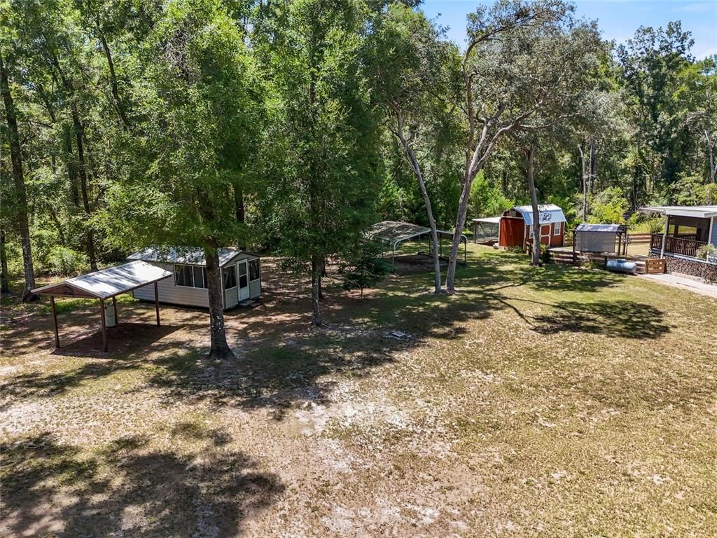 Backyard, Exterior