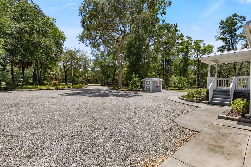 Backyard, Exterior