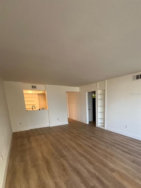 Empty room, Interior, Wood Texture Flooring