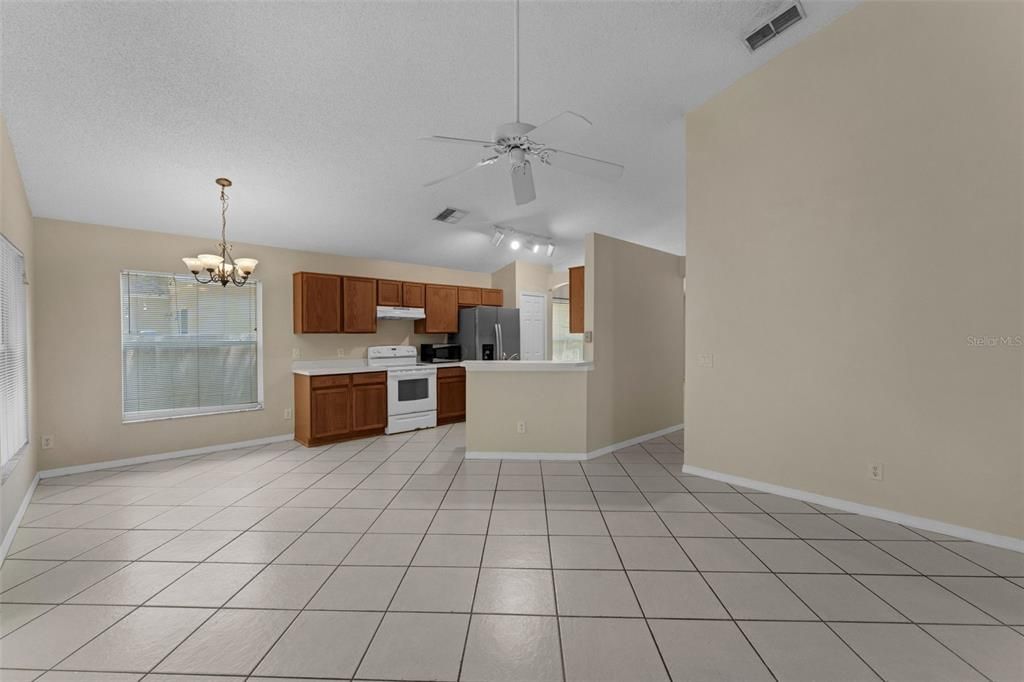 Chandelier, Interior, Kitchen