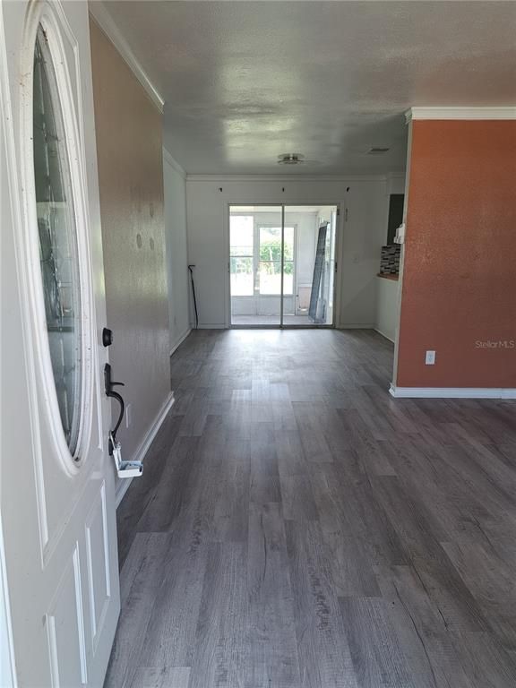 Empty room, Interior, Wood Texture Flooring