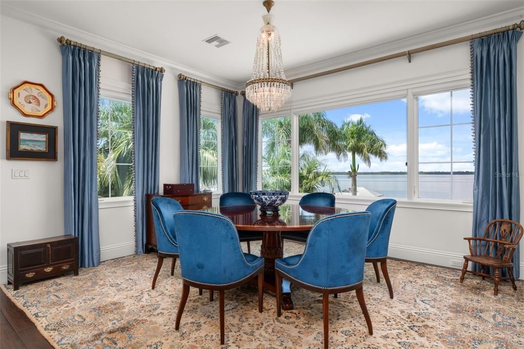 Chandelier, Dining room, Interior, Water, Wood Texture Flooring