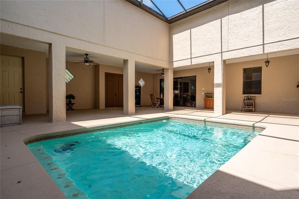 Interior, Pool, Sun Room