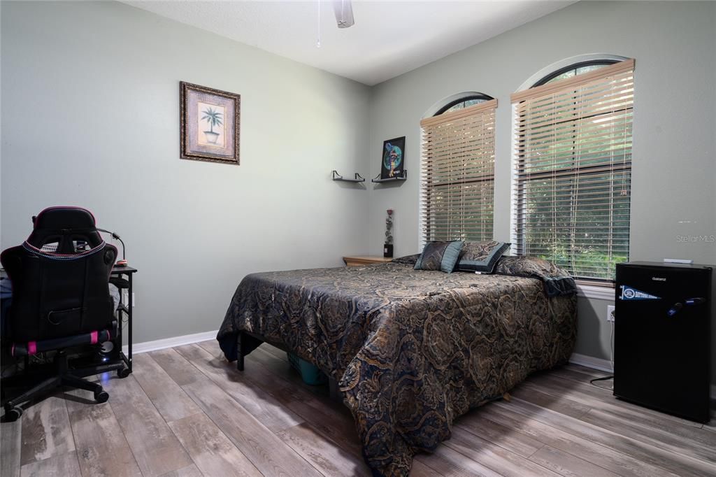 Bedroom, Home Office, Interior, Wood Texture Flooring