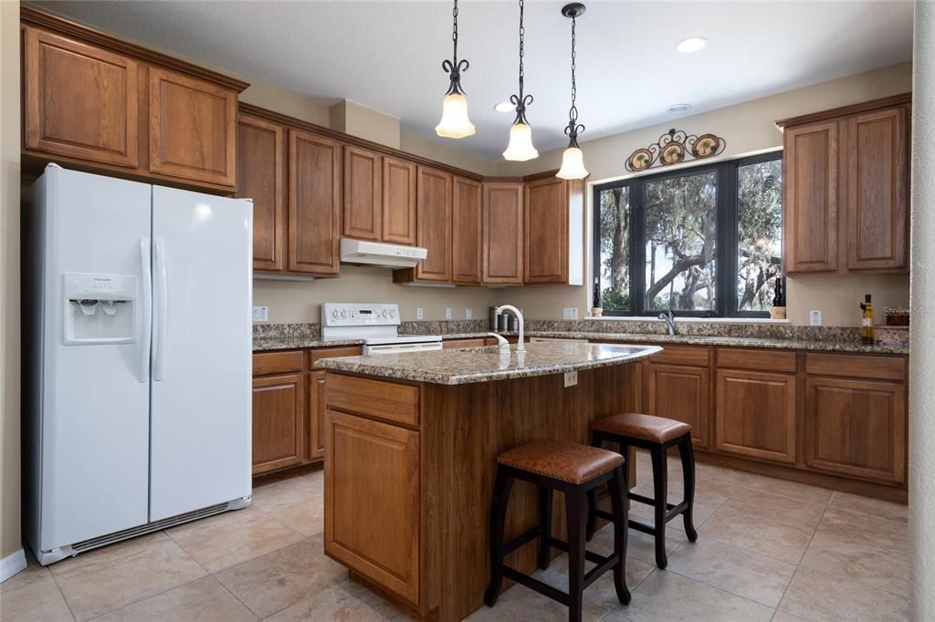 Interior, Kitchen, Pendant Lights, Recessed Lighting