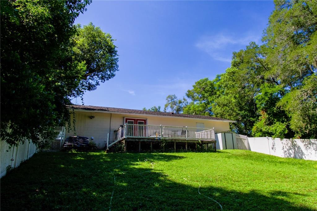 Backyard, Exterior