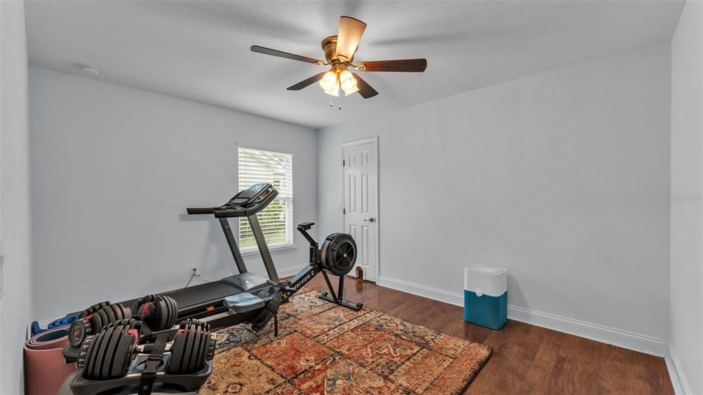 Fitness Equipment, Interior, Wood Texture Flooring
