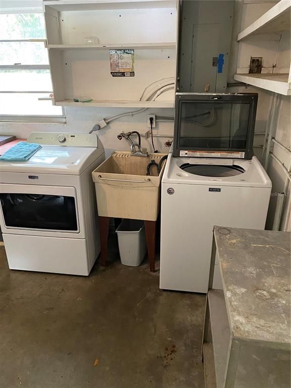 Interior, Washer