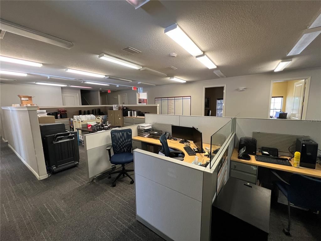 Home Office, Interior, Recessed Lighting